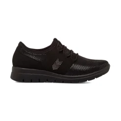 Sneakers Slip-on nere da Donna con dettagli glitter Fly Flot