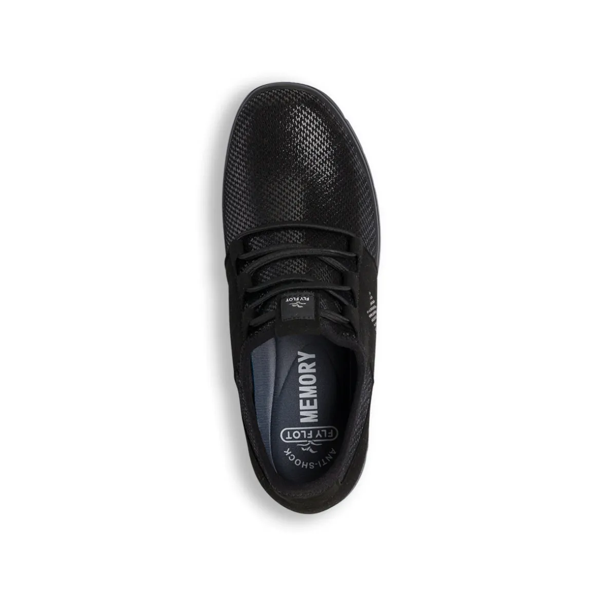 Sneakers Slip-on nere da Donna con dettagli glitter Fly Flot