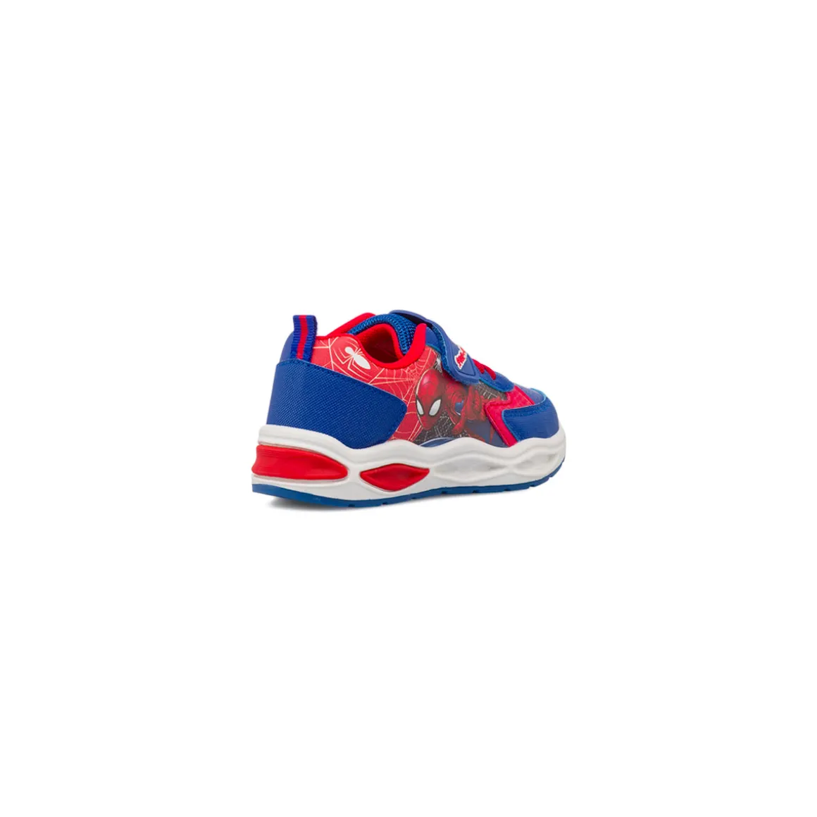 Sneakers Spiderman blu da Bambino con luci e strappo