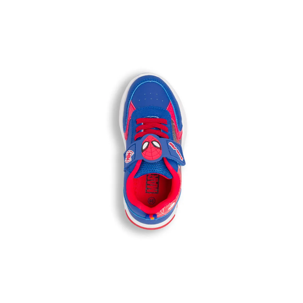 Sneakers Spiderman blu da Bambino con luci e strappo