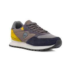 Sneakers Sportive da uomo blu e marroni Tonino Lamborghini