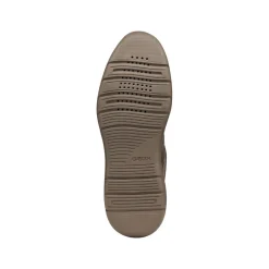 Sneakers taupe da Donna con zip e suola traspirante Geox