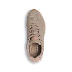 Sneakers taupe da Donna Skechers UNO
