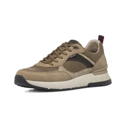 Sneakers taupe da Uomo con inserti in contrasto Ducati