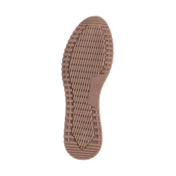 Sneakers taupe da uomo con logo laterale Ducati
