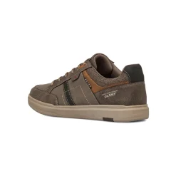Sneakers taupe da uomo con logo Glams
