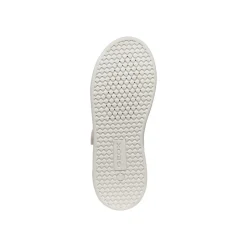 Sneakers traspiranti bianche da Bambina con dettaglio glitterato Geox