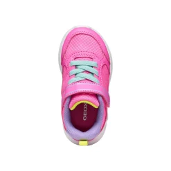 Sneakers traspiranti rosa da Bambina Sprintye Geox