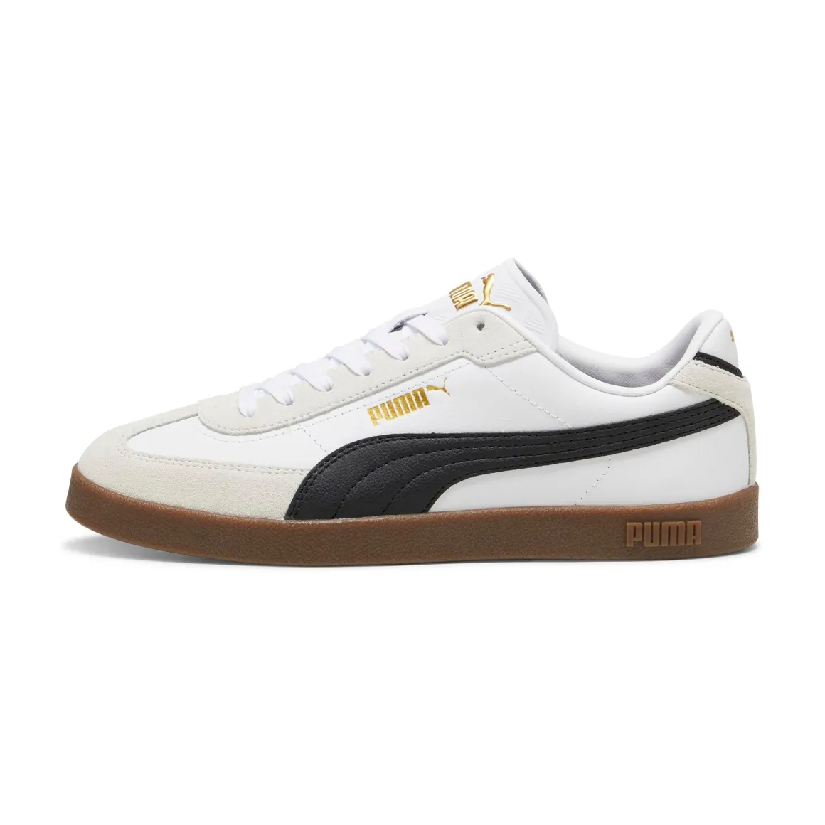Sneakers unisex bianche con inserti effetto scamosciato Puma Club II Era