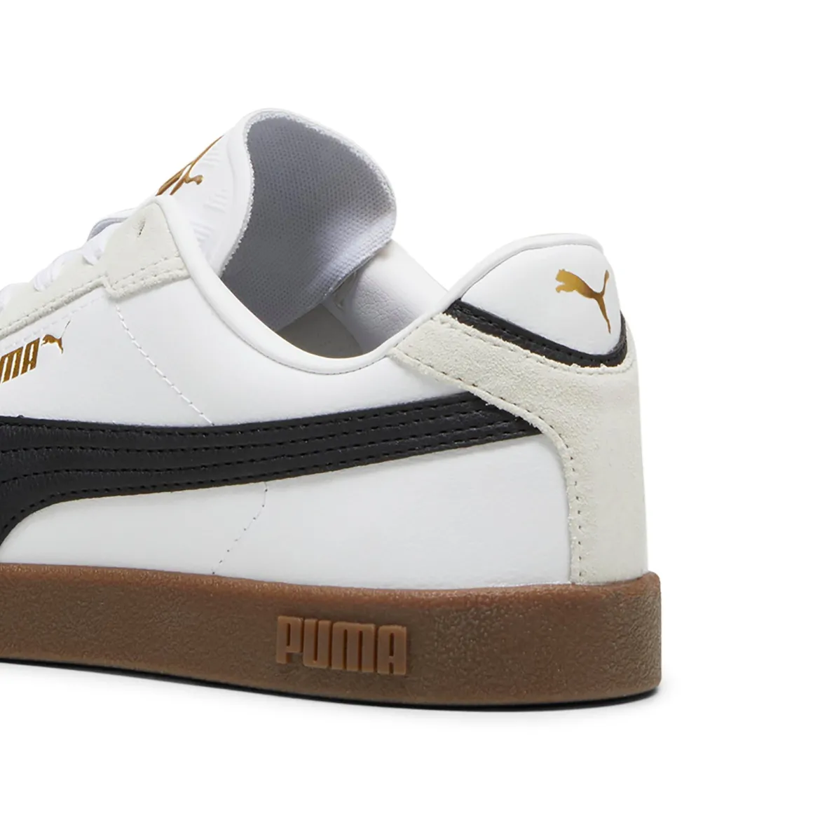 Sneakers unisex bianche con inserti effetto scamosciato Puma Club II Era