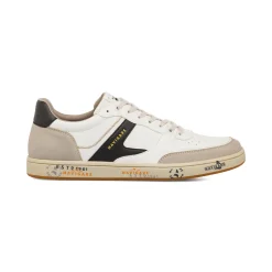 Sneakers uomo Navigare bianche con dettagli neri urban style