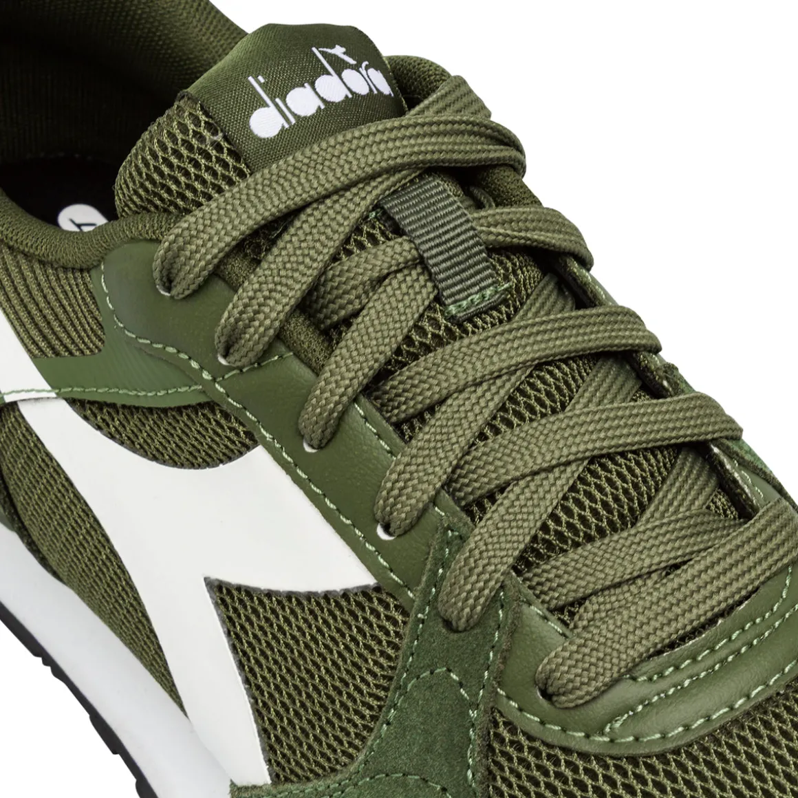 Sneakers verde militare da Uomo Diadora Fenice