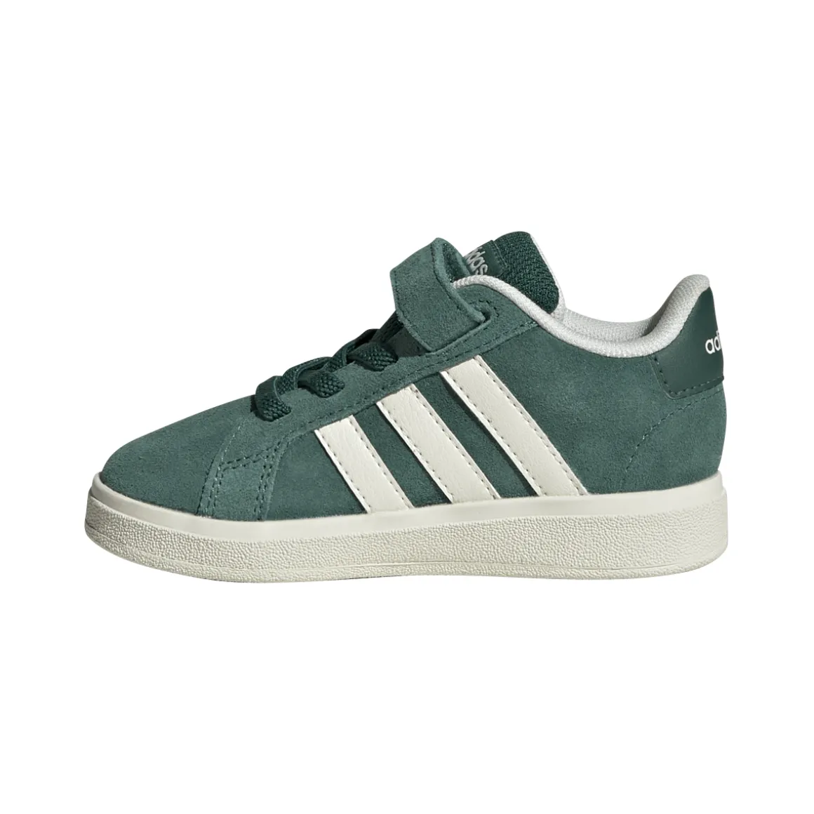 Sneakers verdi con chiusura a strappo da Bambino adidas