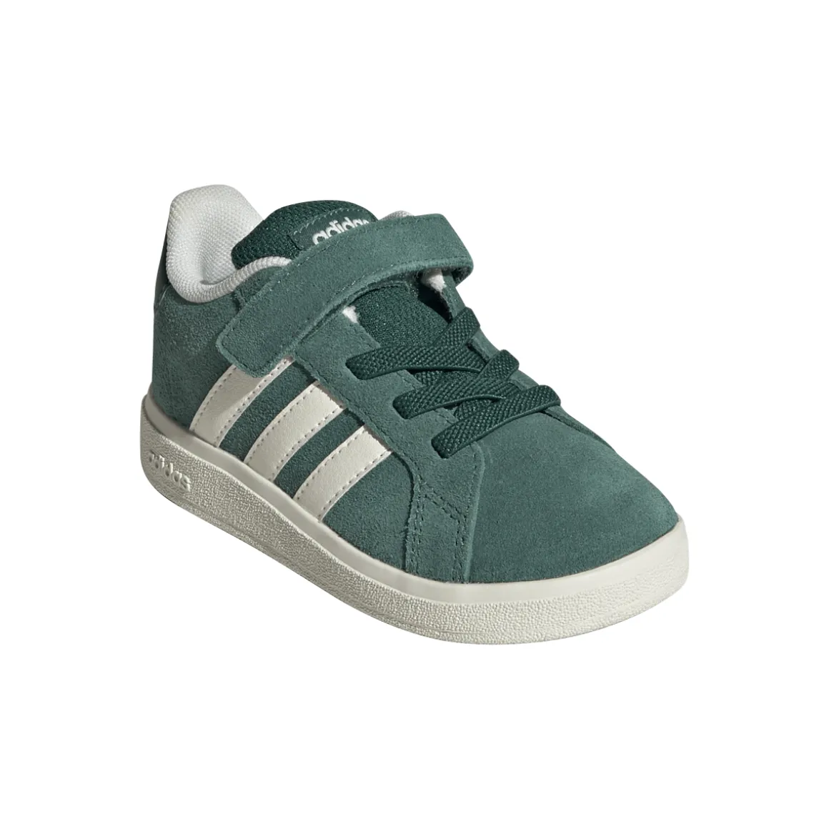 Sneakers verdi con chiusura a strappo da Bambino adidas