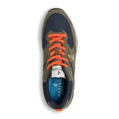 Sneakers Verdi da Uomo con dettagli in contrasto Navigare