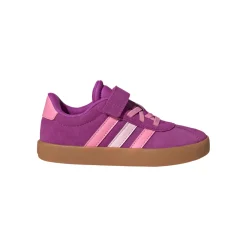 Sneakers viola da Bambina con chiusura a strappo VL COURT 3.0 adidas