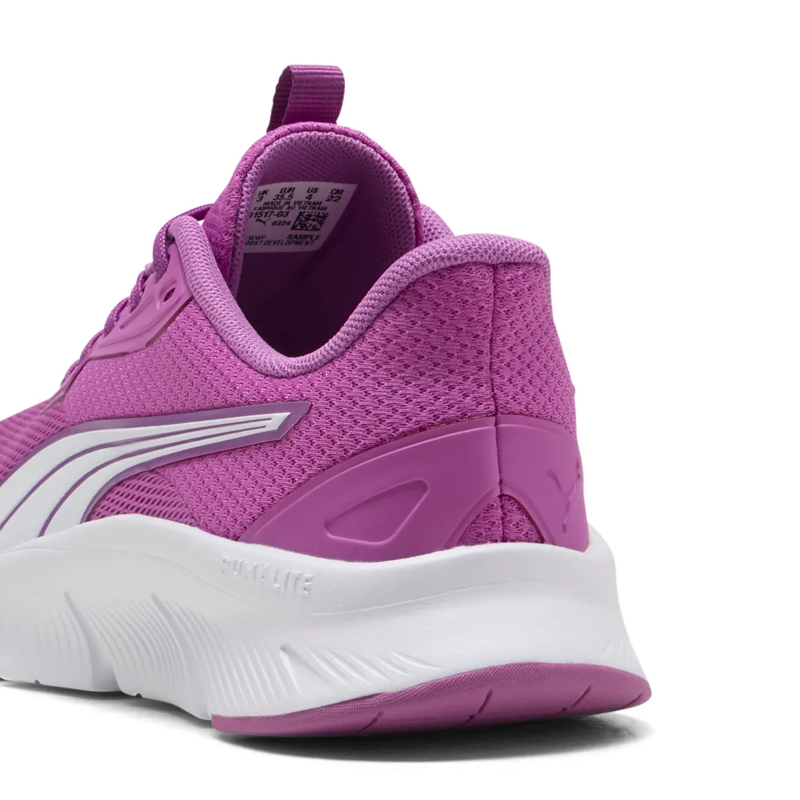 Sneakers viola da ragazza con logo laterale Puma FlexFocus Lite Modern