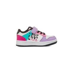 Sneakers viola e rosa da Bambina Dieci Baci