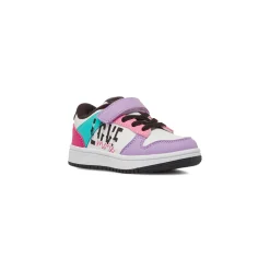 Sneakers viola e rosa da Bambina Dieci Baci
