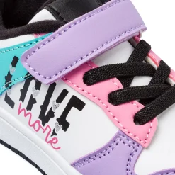 Sneakers viola e rosa da Bambina Dieci Baci