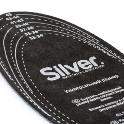 Solette in feltro doppio strato Silver