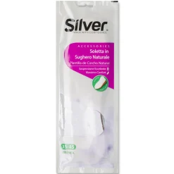 Solette triplo strato in sughero naturale Silver
