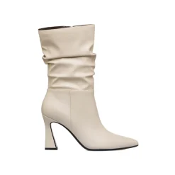 Stivaletti bianchi da Donna con tacco 9 cm Lora Ferres