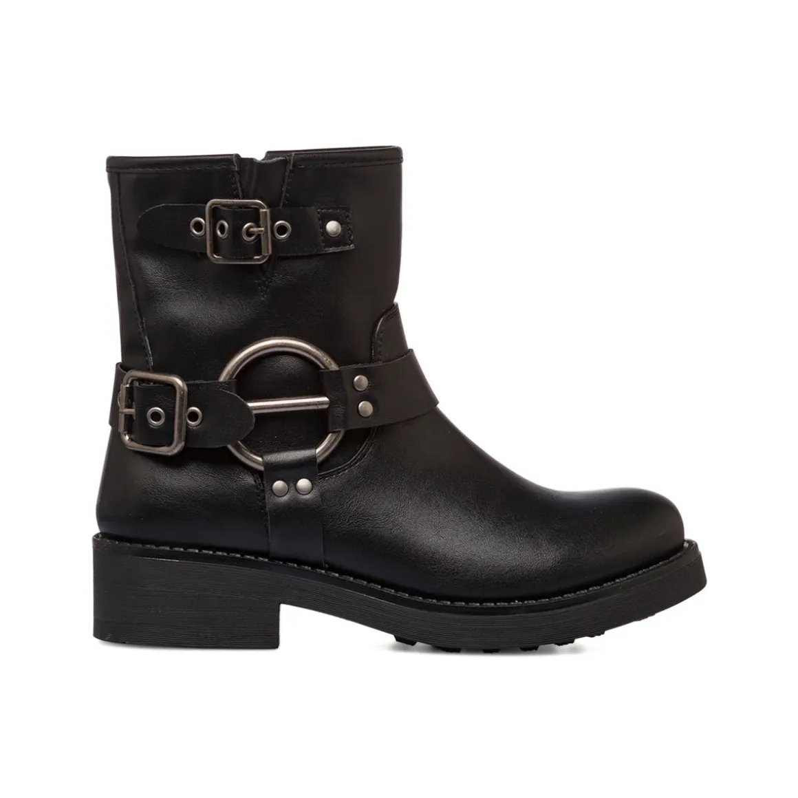 Stivaletti biker da donna neri Lora Ferres