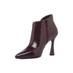 Stivaletti Bordeaux da Donna con tacco a spillo 9 cm Lora Ferres
