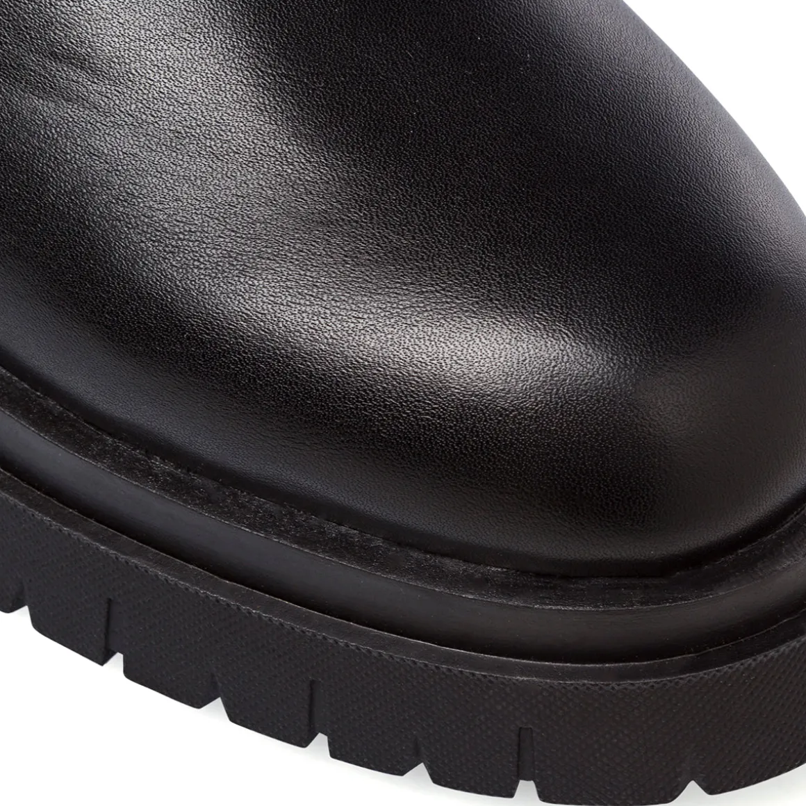 Stivaletti Chelsea da donna neri con suola chunky Swish Jeans