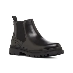 Stivaletti Chelsea neri da Uomo con elastico Riflessi Urbani