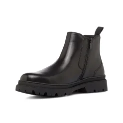 Stivaletti Chelsea neri da Uomo con elastico Riflessi Urbani