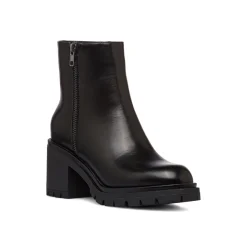Stivaletti chunky neri con tacco 7,5 cm da donna Lora Ferres
