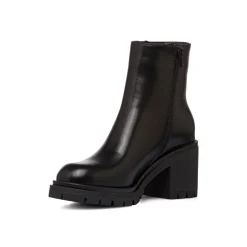 Stivaletti chunky neri con tacco 7,5 cm da donna Lora Ferres