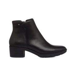 Stivaletti comfort da donna neri con tacco 5 cm P Soft