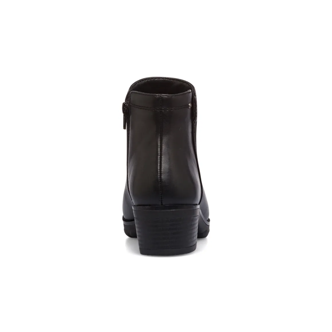 Stivaletti comfort da donna neri con tacco 5 cm P Soft