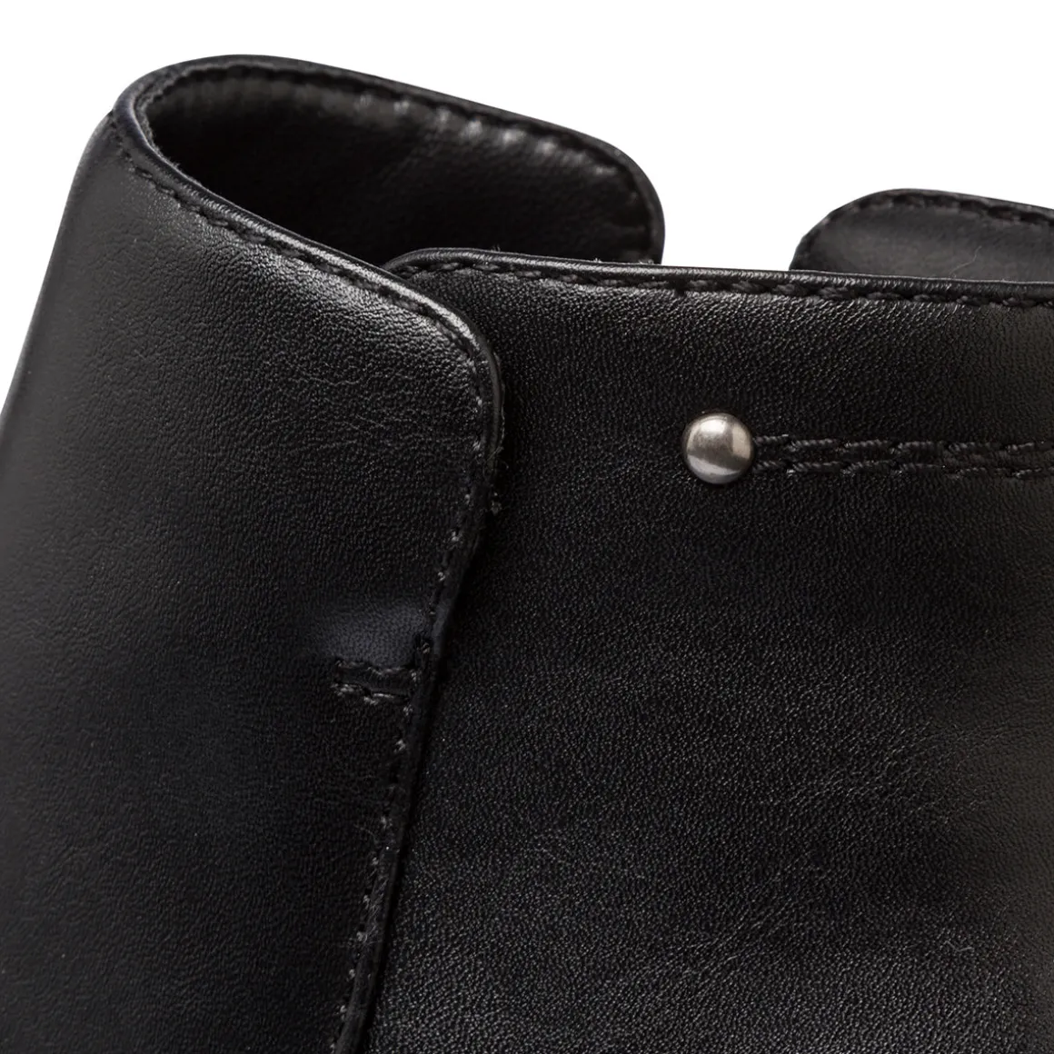 Stivaletti comfort da donna neri con tacco 5 cm P Soft