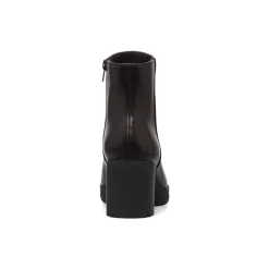 Stivaletti comfort neri con tacco 7 cm da donna P Soft