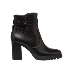 Stivaletti comfort neri con fibbia da Donna P Soft