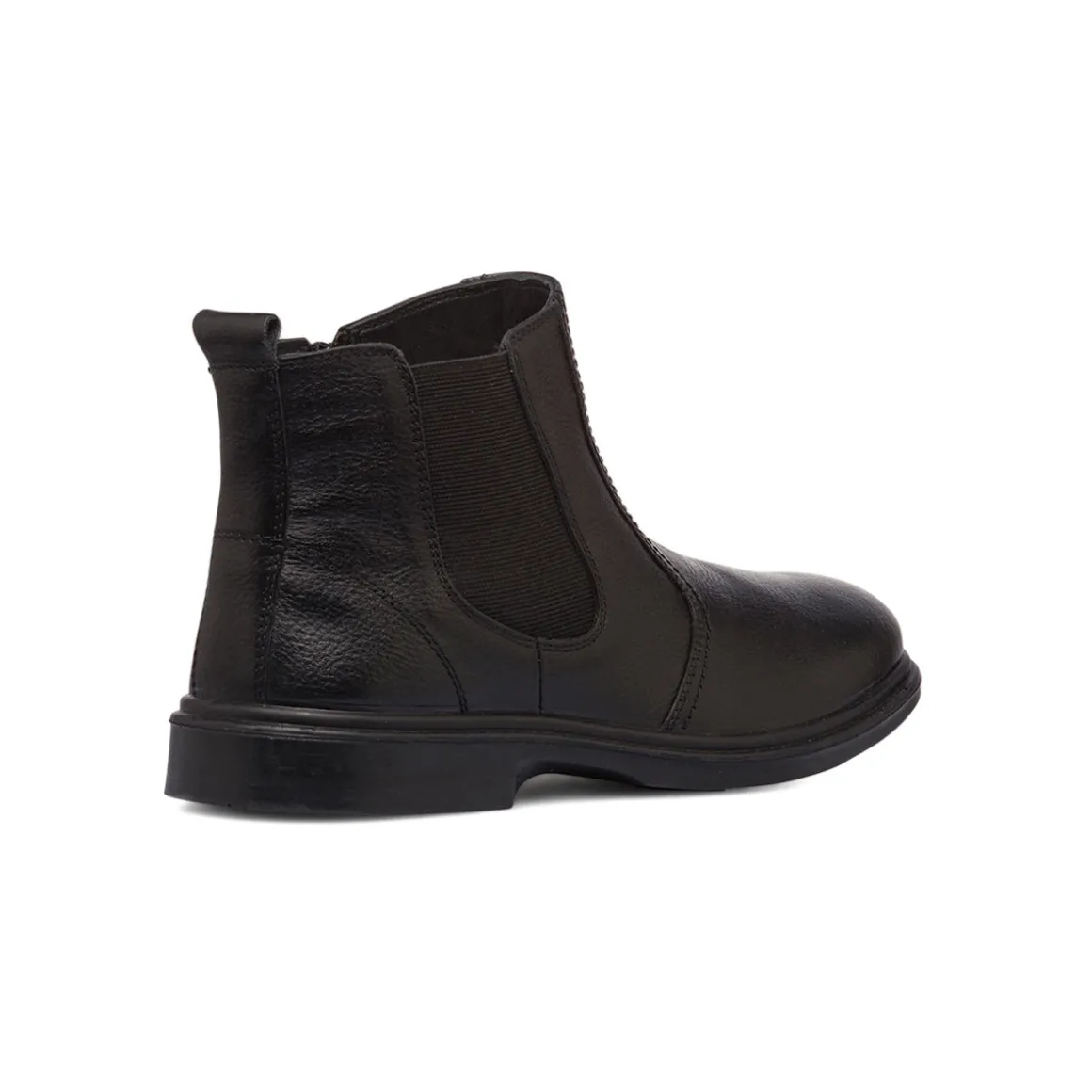 Stivaletti comfort neri da uomo in pelle P Soft