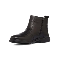Stivaletti comfort neri da uomo in pelle P Soft