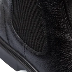 Stivaletti comfort neri da uomo in pelle P Soft