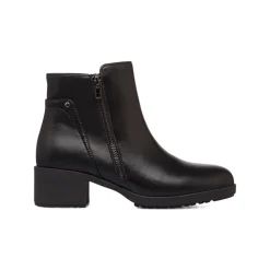 Stivaletti comfort neri da Donna con zip P Soft