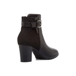 Stivaletti comfort neri da Donna con tacco 7 cm P Soft
