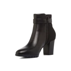 Stivaletti comfort neri da Donna con tacco 7 cm P Soft
