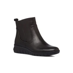 Stivaletti comfort neri da Donna P Soft