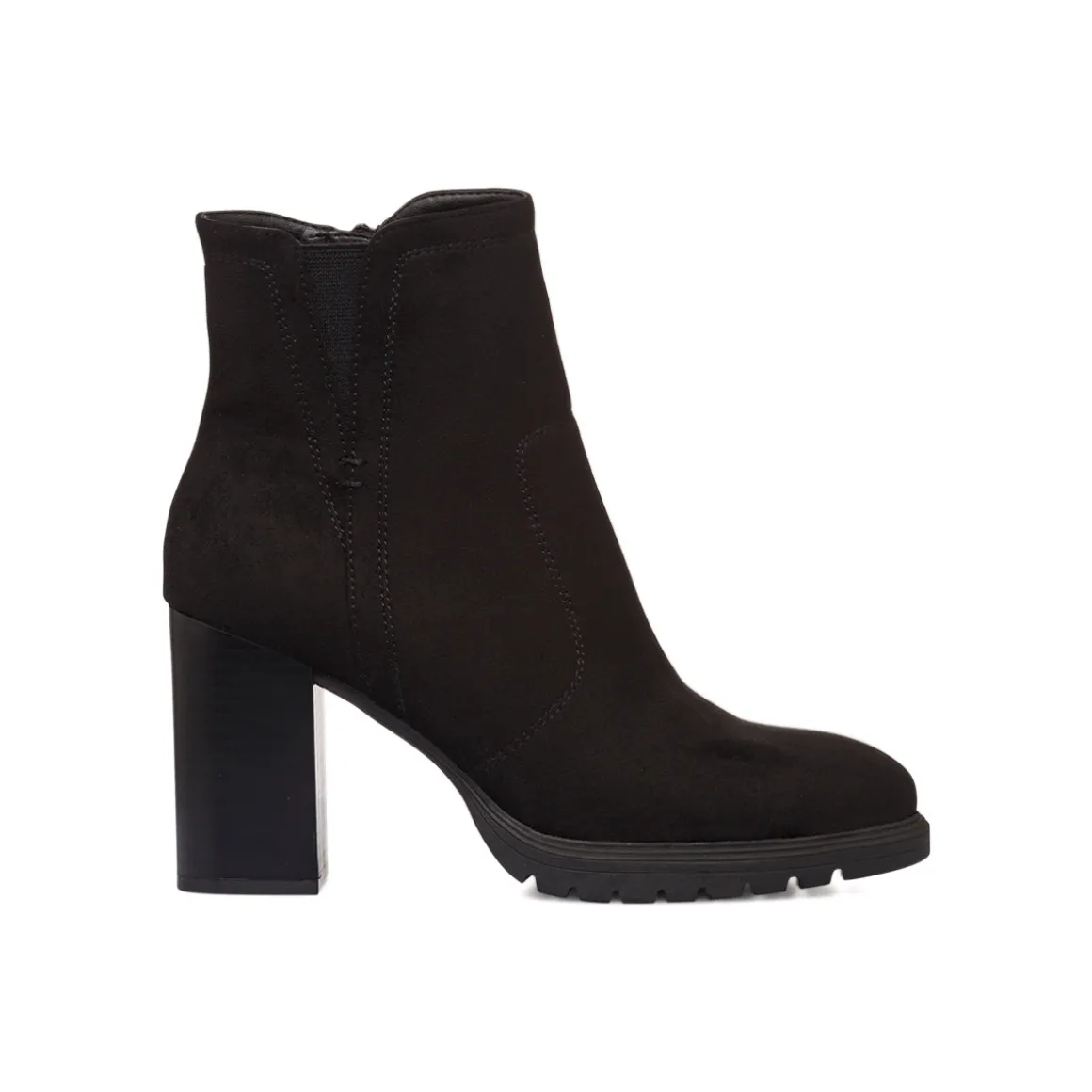 Stivaletti comfort neri da Donna con tacco 9 cm P Soft