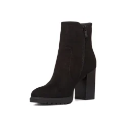 Stivaletti comfort neri da Donna con tacco 9 cm P Soft
