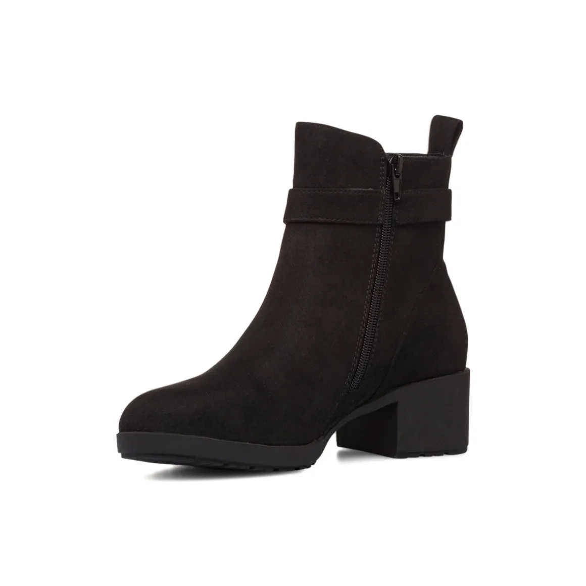 Stivaletti comfort neri da Donna con fibbia P Soft
