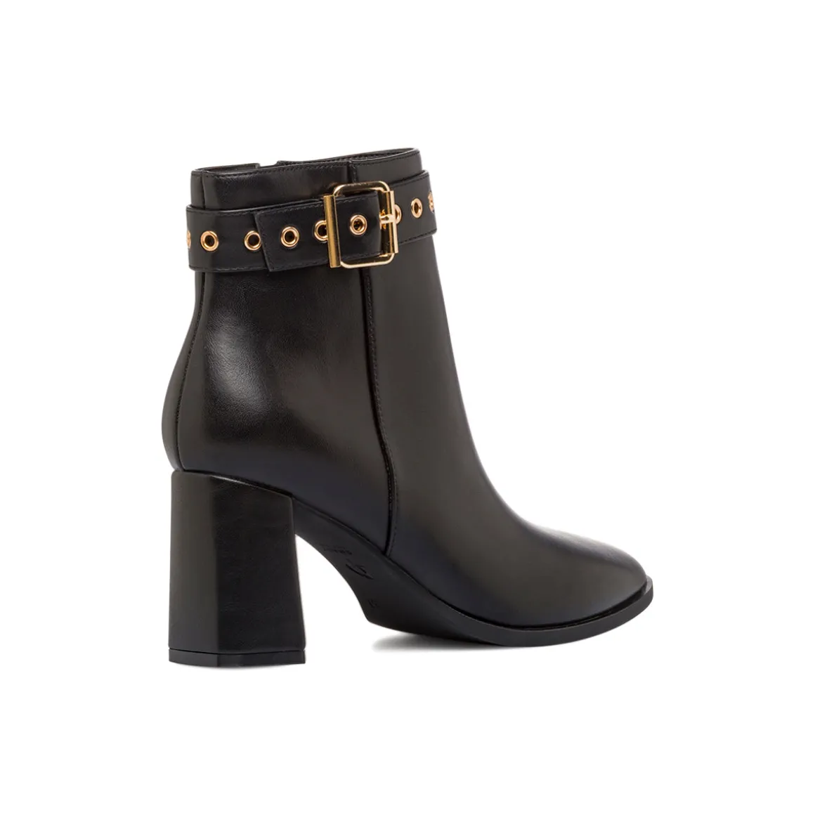 Stivaletti comodi e flessibili neri da Donna con tacco 7,5 cm P Smart